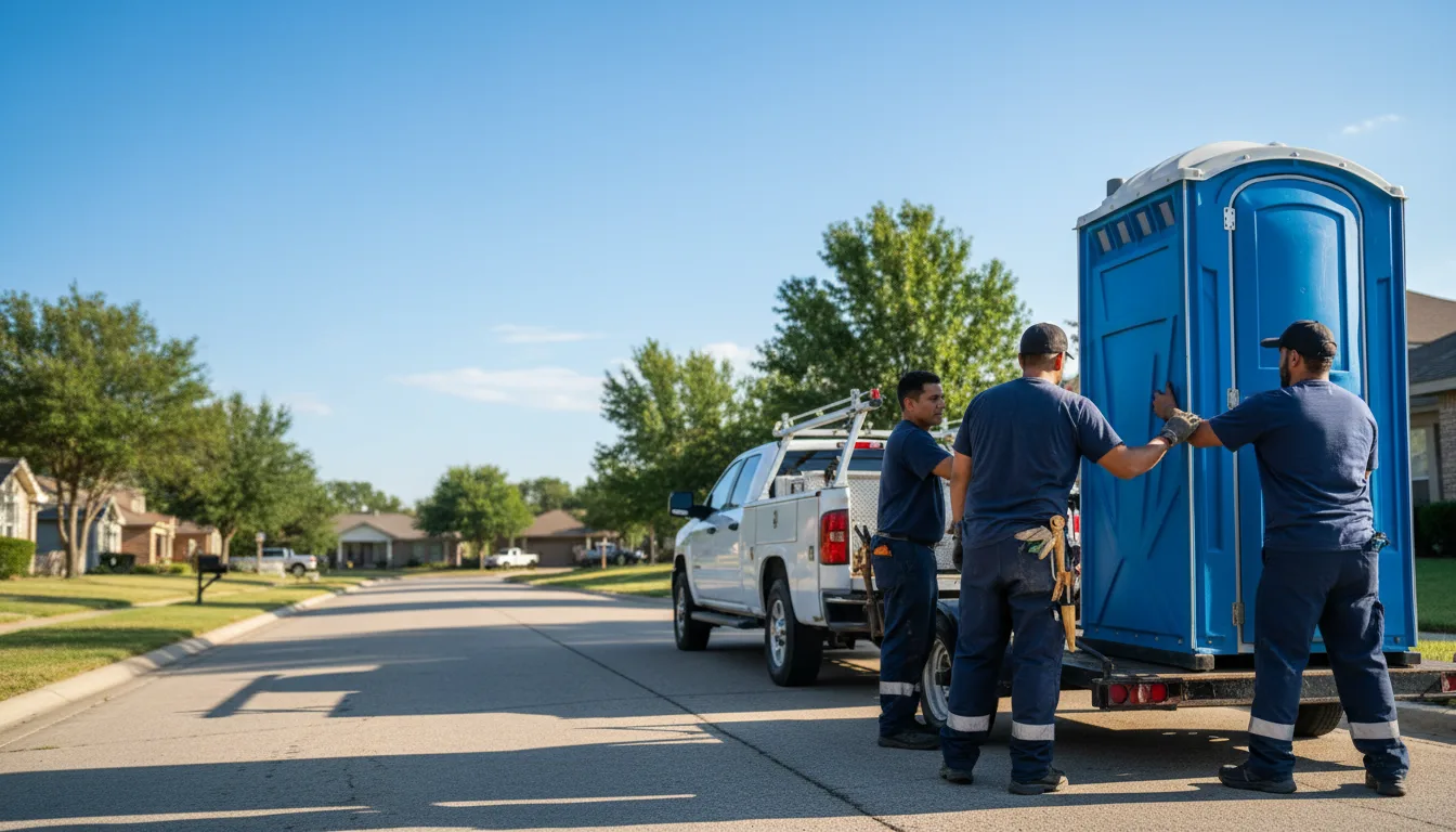 Portable Toilet Rental in Whitehouse, TX near me
